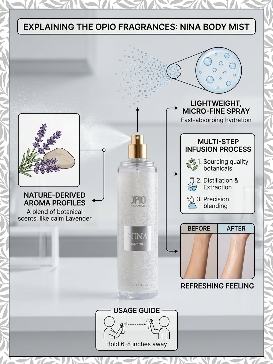 OPIO Fragrances – Nina Body Mist