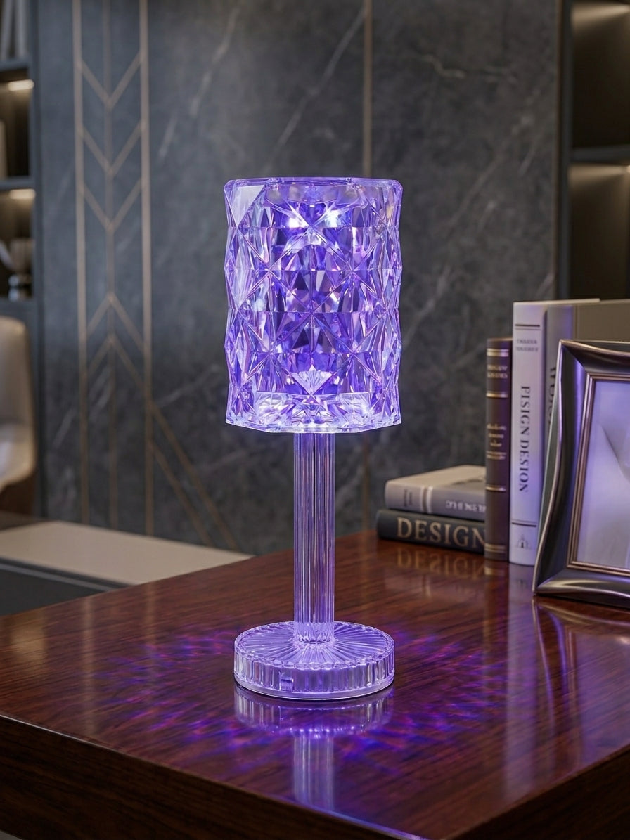 Crystal Diamond LED Table Lamp