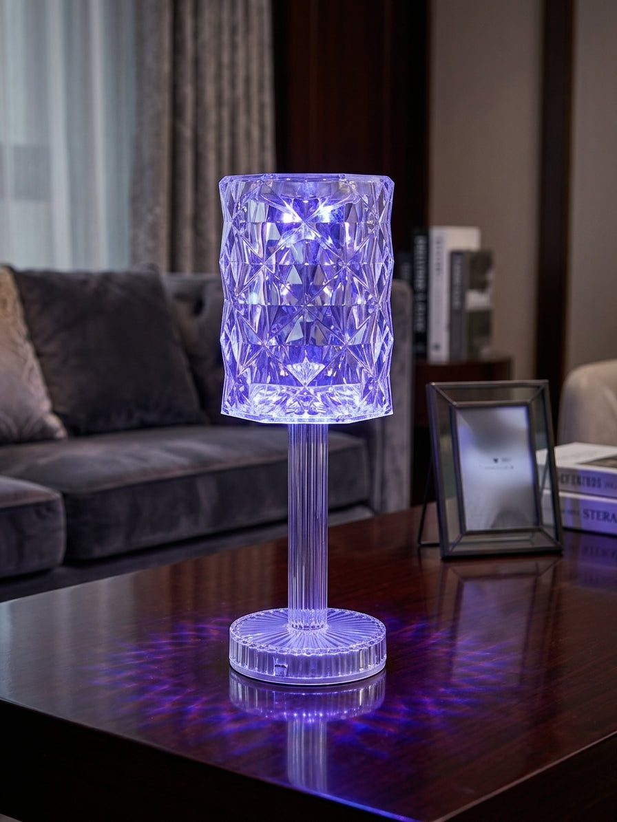 Crystal Diamond LED Table Lamp