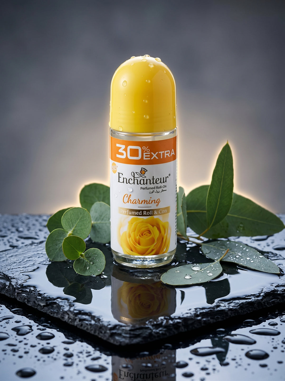 Antiperspirant roll-on deodorant