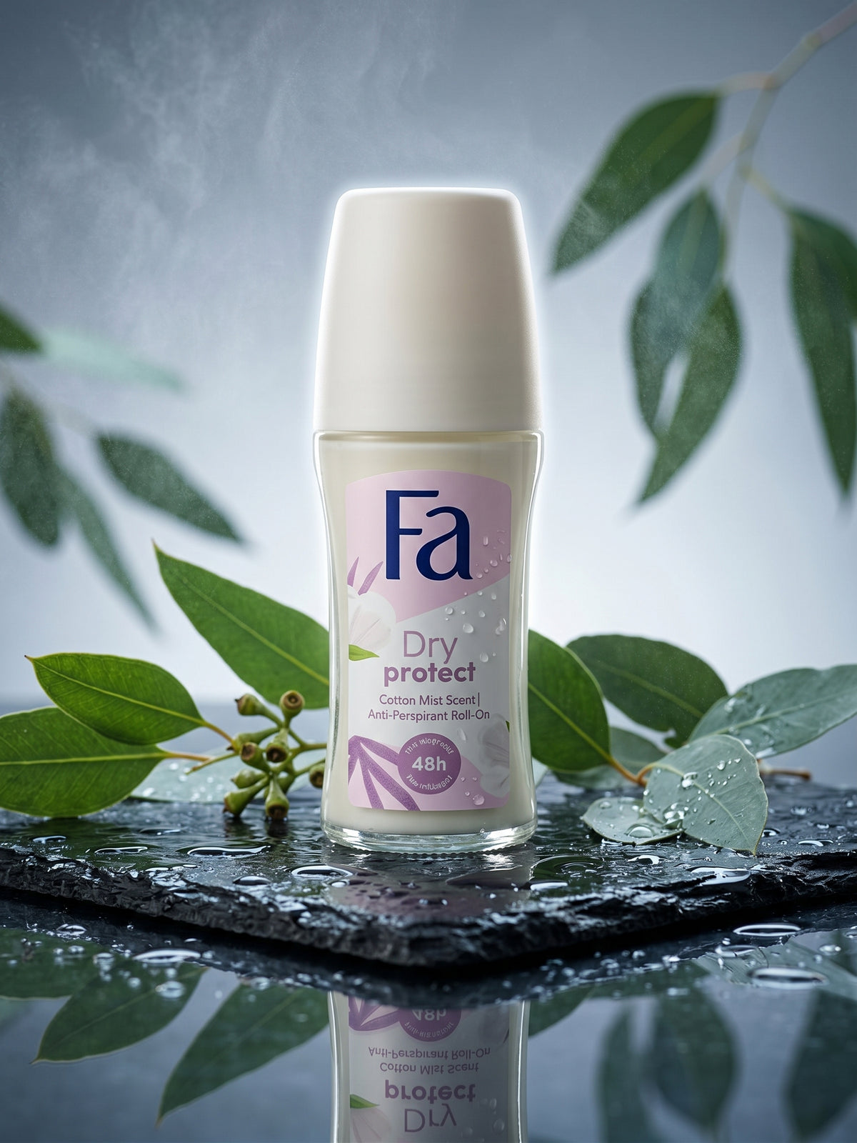 Fa Dry Protect Anti-Transpirant Roll-On (Cotton Mist Scent)