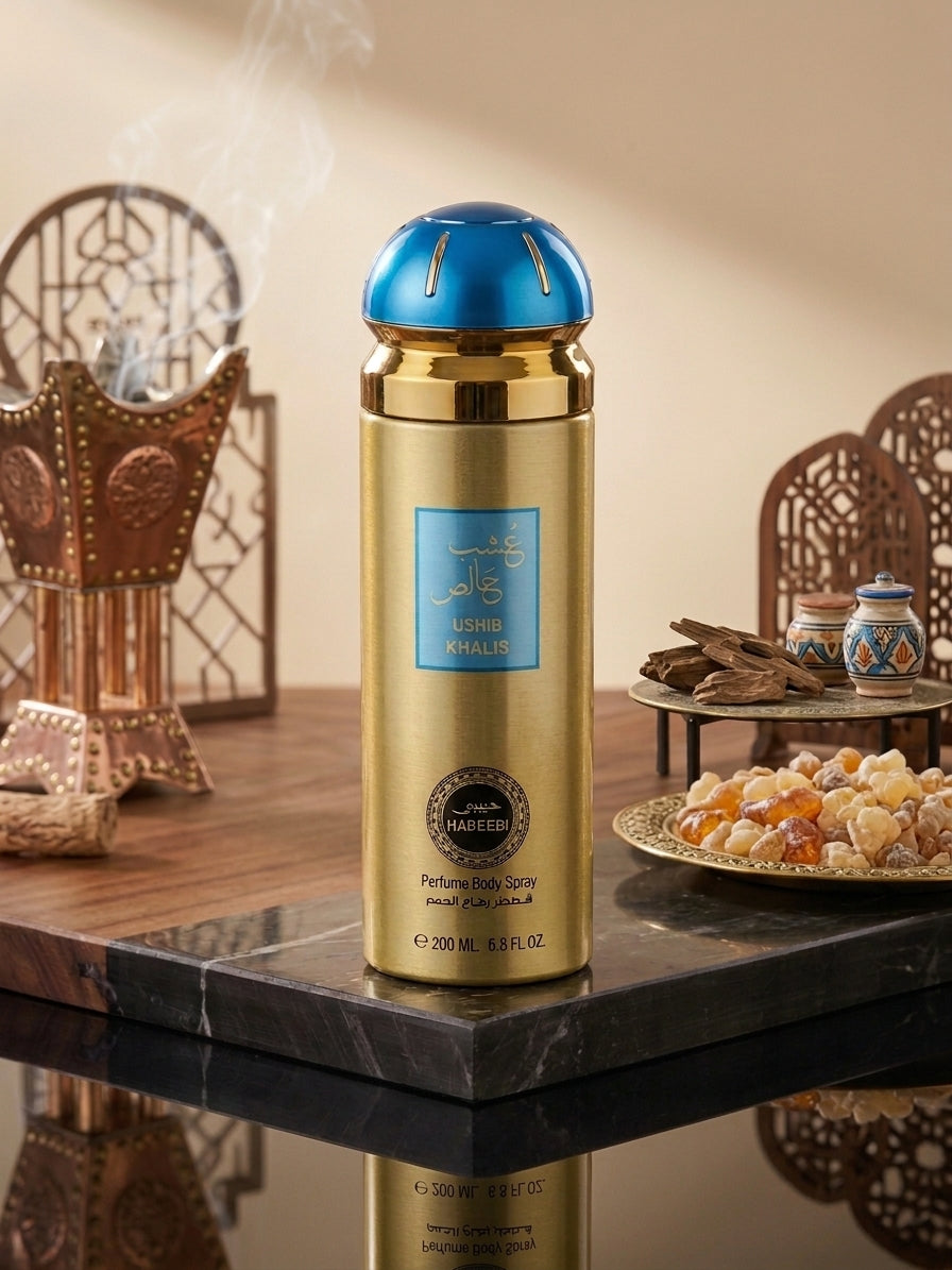 Ushib Khalis Perfume Body Spray by Habeebi
