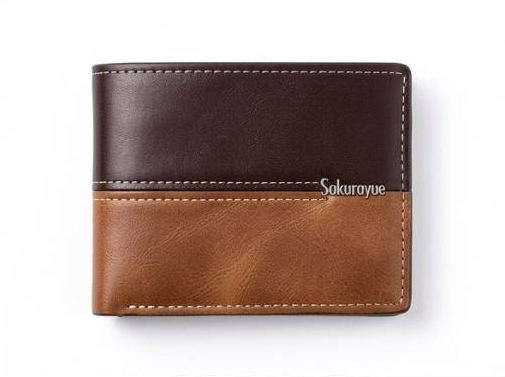 Classic Two-Tone Leather Wallet