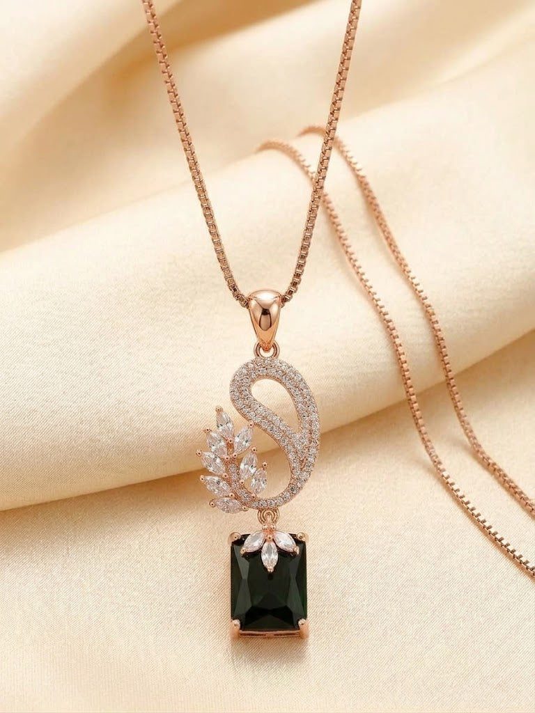 Crimson Grace Pendant Necklace