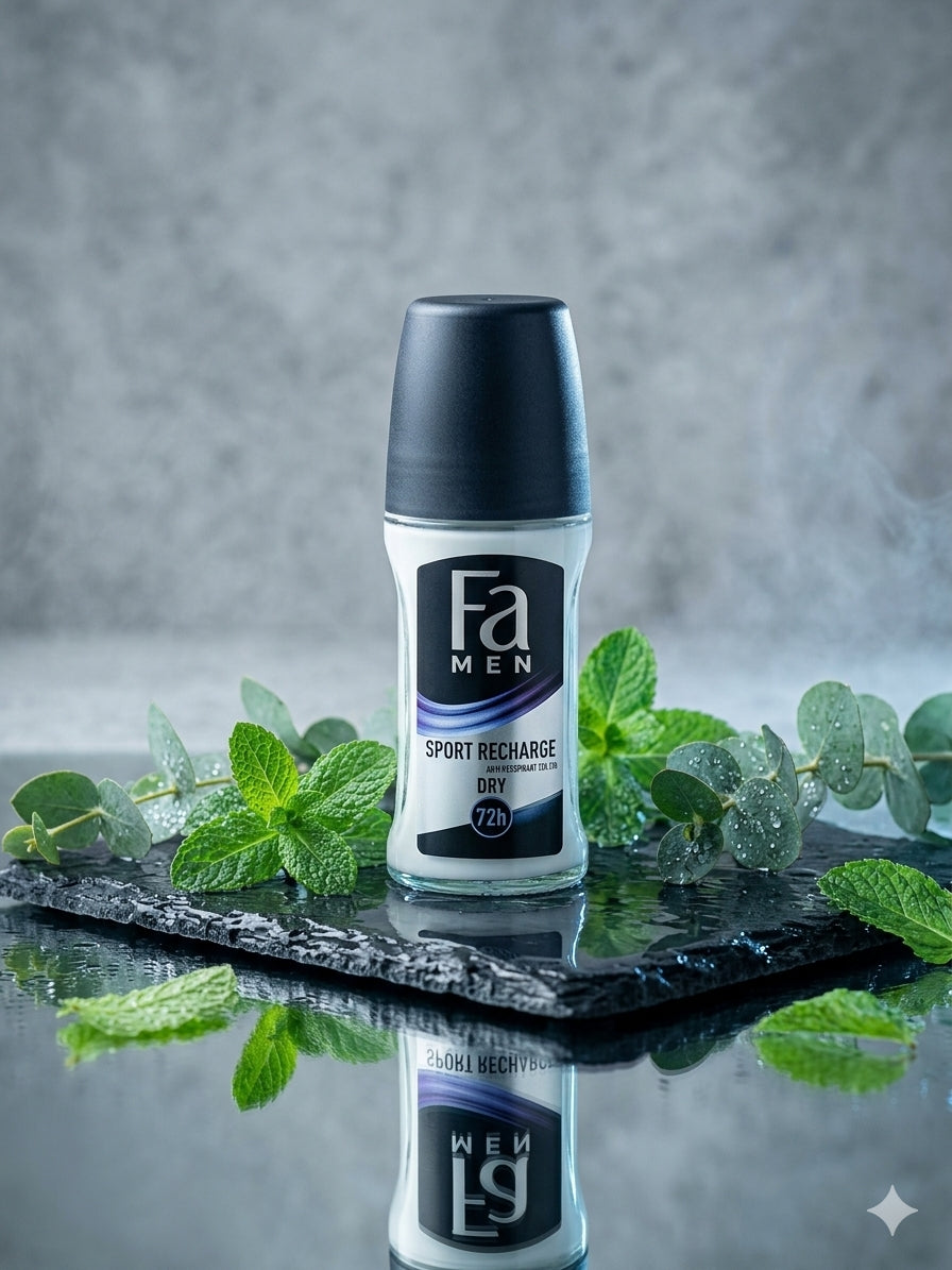 Fa Men Sport Recharge Invigorating Scent Anti-Perspirant Roll-On (Dry 72H)